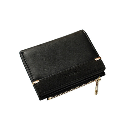 

Dull Polish Multi-slot Women Girl Short Bi-fold Purse Wallet Cards Cash Holder