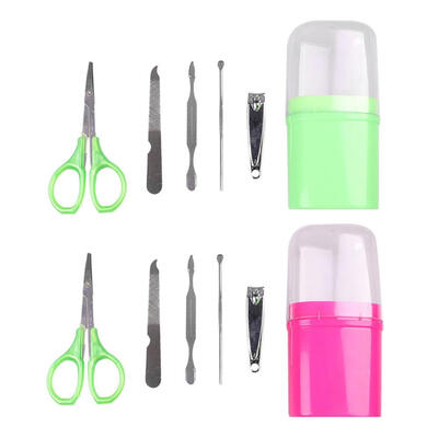 

5pcs Nail Nipper Clipper Scissor Set Dead Skin Remover Manicure Nails Care