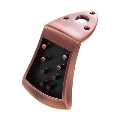

Metal Triangle Tailpiece Bridge Zinc Alloy for 8-String Arched Top Mandolin with Mounting Screws String Instrument Replacement Par