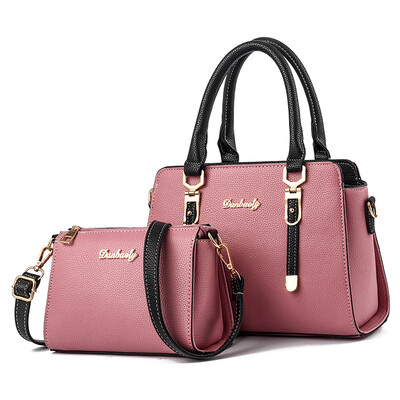 

Mid-aged women Autumn-Winter Korean version of large-capacity handbags with one shoulder&one shoulder inclined to carry their