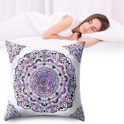 

45x45cm Square Throw Pillow Covers Datura flowers Pillow Cover Cushion Cover JY21097 Cushion Cover Letter Pillow Cover