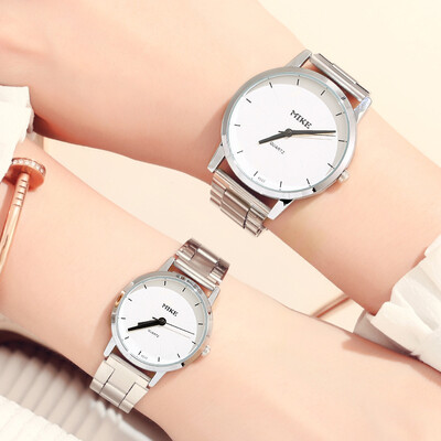 

Trends couple table simple disc waterproof watch 520 I love you men&women belt watch