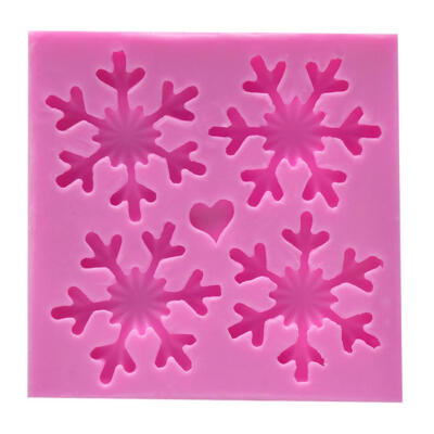 

Christmas Silicone Mold Chocolate Cake Decorating Fondant DIY Baking Mould