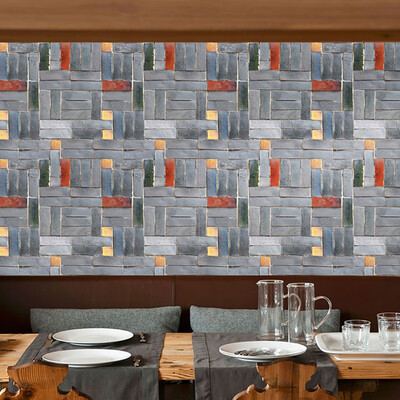 

〖Follure〗Natural Brick Self-adhesive Wallpaper DIY Wall Sticker Panels Decal Waterproof