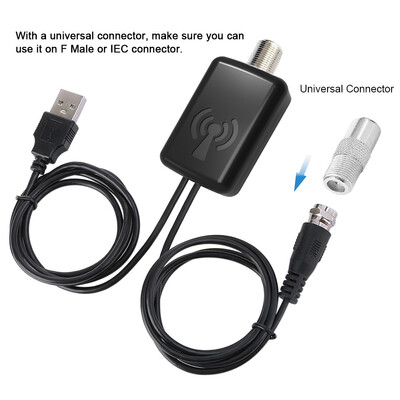 

Digital HDTV Signal Amplifier Booster for Cable TV Fox HD Channel 25dB Indoor Signal Amplifier