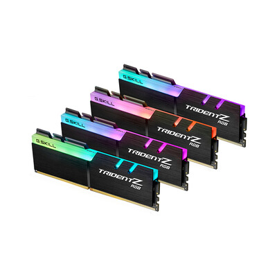 

GSKILL TridentZ RGB Series 32GB 4 x 8GB DDR4 3200MHz F4-3200C16Q-32GTZR