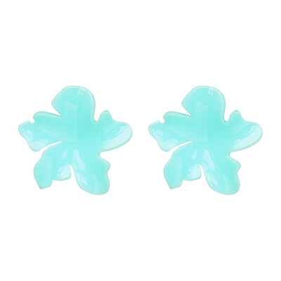 

AOTEMAN 2019 Hot sale Women Brand Acrylic Flower Statement Earring Girl Party Jewelry Accessories Simple Earrings