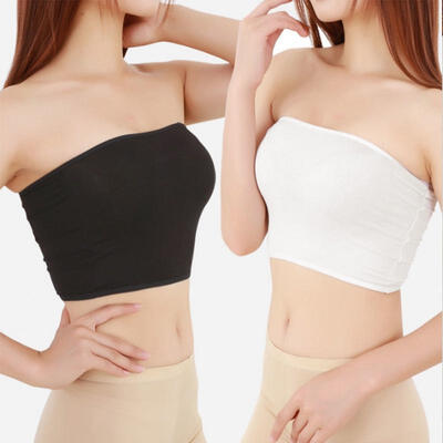 

Women Summer Lace Breathable Bra Vest Wrapped Chest Tube Strapless Top Underwear