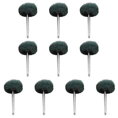 

Siaonvr 10 Pcs Abrasive Wheel Buffing Polishing Wheel Set For Dremel Rotary Tool