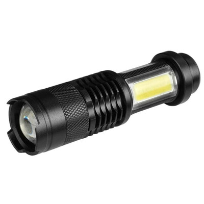

Mini Zoom XPECOB LED Flashlight 4 Modes Waterproof Outdoor Light Torch