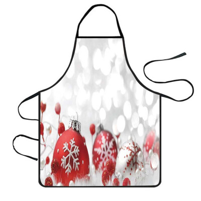 

Siaonvr Christmas Decoration Waterproof Apron Kitchen Aprons Dinner Party Apron