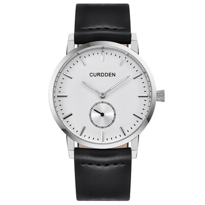 

Gobestart Fashion Mens Leather Band Analog Quartz Round Wrist Watch Mens Business Watch