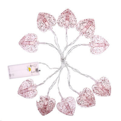 

10LED Heart Clip Fairy String Light Wedding Party Holiday Decorative Lamp