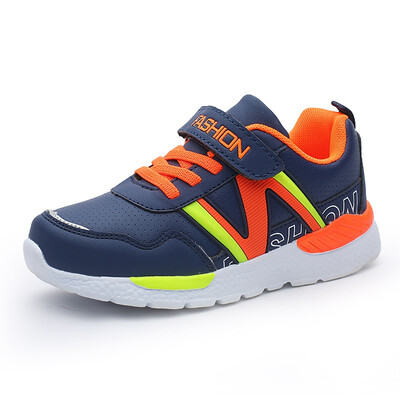 

Boys shoes spring&autumn childrens mesh breathable children boys slip in the big children 4-14 years old students sports shoes