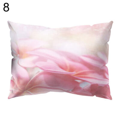 

Romantic Flower Stone Pattern Throw Pillow Case Cushion Cover Bedding Articles