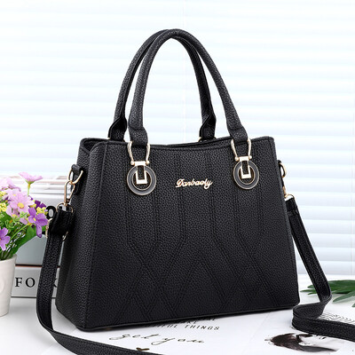

Mother bag middle-aged female middle-aged European&American fashion atmosphere womens shoulder Messenger bag handbag