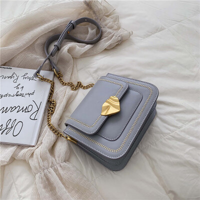 

Summer ins super fire bag female 2019 new Korean version of the fashion texture wild chain shoulder slung small square bag