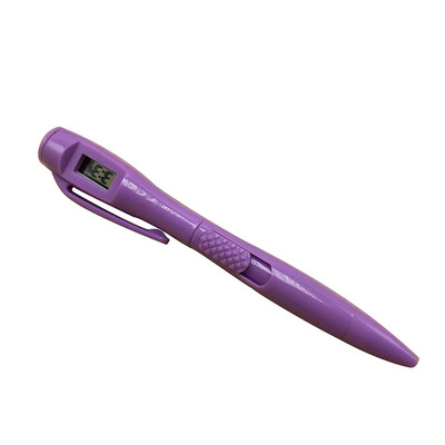 

Siaonvr Ballpoint Pen with Digital Clock Electronic Clock Pen Exam Pens Watch Pen