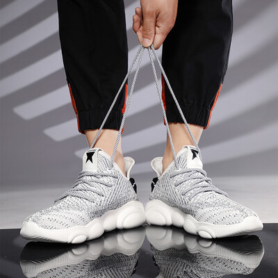 

Mens shoes summer breathable 2019 new lovers tide shoes Korean trend young Joker sports running shoes men
