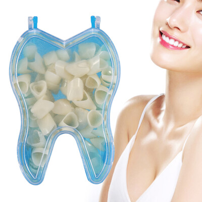 

Greensen 50PcsBox 2Types Dental Teeth Temporary Realistic Oral Care Anterior Molar Crown Temporary Crown Teeth Crown