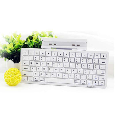 

Univeral Mini Small Ultra Thin Bluetooth Wireless Keyboard With Stand Holder Function For Mobile Phone Tablet PC