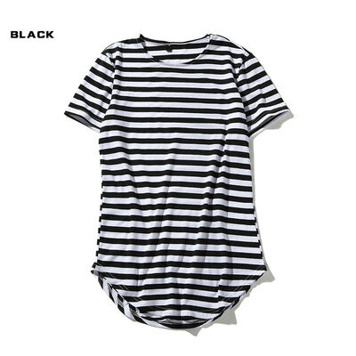 

Mens Summer Striped Short Sleeve T-Shirt Casual Slim Fit Comfortable T-Shirt