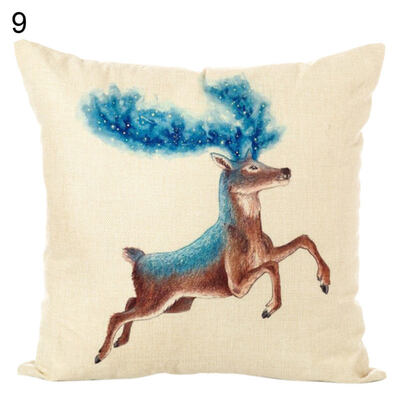 

45x45cm Animal Printed Throw Pillow Case Cushion Cover Home Sofa Bed Car Decor
