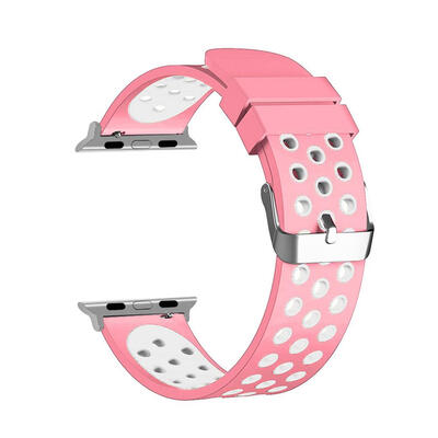 

Breathable Silicone Watch Band Bracelet Wrist Strap for iWatch 1 2 3 4 42mm