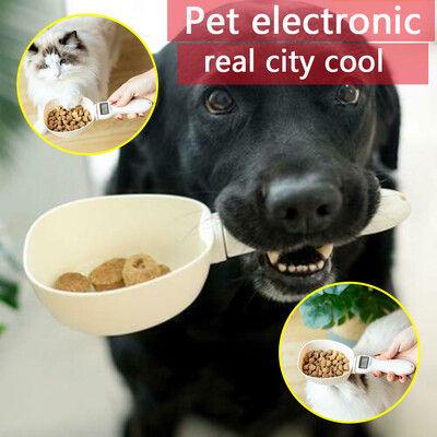 

〖Follure〗Pet Food Measuring Scoop Cup Dog Cat Feeding Bowl Kitchen Spoon Portable