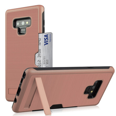 

Bumper Case Samsung Galaxy Note 9 Card Holder Stand Cover Samsung Note 9 SM N960N N960U N960F N9600 N9608 N960U1 Armor Case 64"