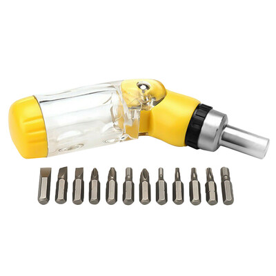 

〖Follure〗Screwdriver Set Ratchet Folding 12-In-1 Multi-function Household Repair Tool