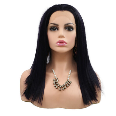 

Dolago Bob Wig Straight Short Synthetic Lace Front Cut Wig For Black Women