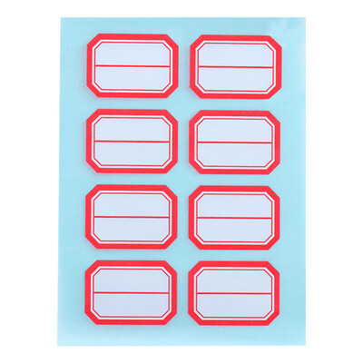 

Tianguan TANGO Self-adhesive label sticker red self-adhesive label sticker printing paper 8 pieces sheet 23mm × 33mm 120 sheets bag