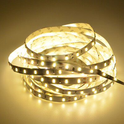 

〖Follure〗12V 5M SMD 5630 300LED Non Waterproof Flexible Warm Cool White Fairy Strip Light