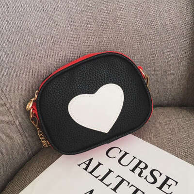 

Hot Girls Cute Love Heart Crossbody Bags for Women 2018 Shoulder Bag Handbag Soft PU Leather Women Messenger Bags High Capacity