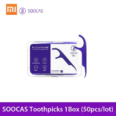 

Xiaomi SOOCAS Professional Dental Floss Teeth Stick Toothpicks Tooth Picks Wire Tooth Picks Dental Floss Oral Hygiene Tooth Interd