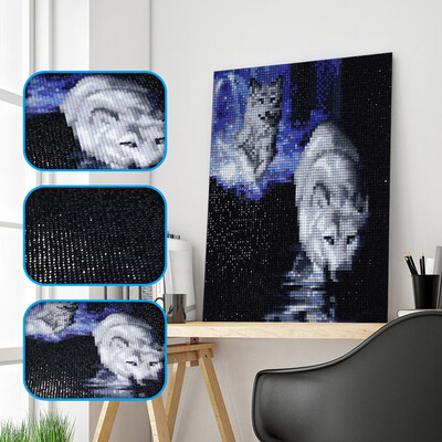 

Gobestart 5D Full Square Dirll Embroidery Paintings Rhinestone Pasted DIY Diamond Painting