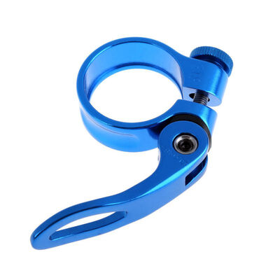 

Outdoor Alloy MTB BMX Bike Seat Post Clamp QR Quick Release mountain Road Fixed Gear Bike Seatpost Clip Bicycle Accessories