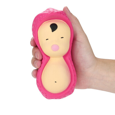 

Gotoamei Squeeze Peanut Dolls Cream Bread Scented Slow Rising Toys Phone Charm Gifts