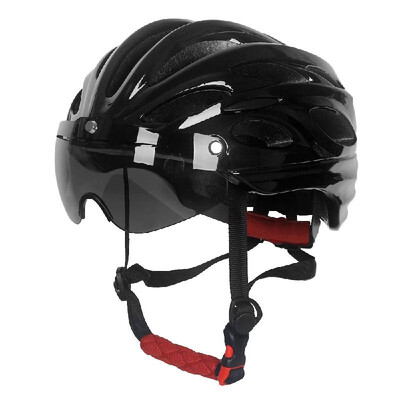 

Bike Bicycle Cycling Helmet Outdoor Sports Riding MTB Bike Bicycle Safety Protection Helmet with Detachable Magnetic Shield Goggle
