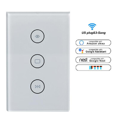 

Smart Life Wi-Fi Switch Remote Control Touch-Panel Control Voice Control Timing Fuction for Android iOS