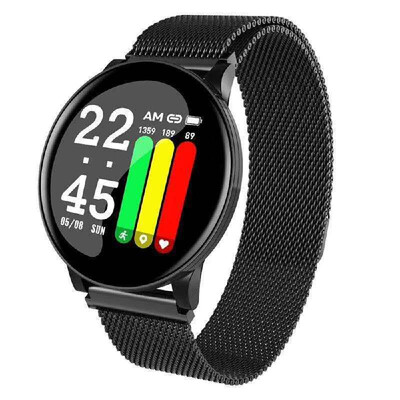 

W8 Smart Watch BT 40 Heart Rate Blood Pressure Blood Oxygen Sleep Monitoring Smart Timer Calorie Fitness Sport Wristwatch Alarm I