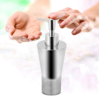 

Greensen Stainless Steel Soap Pump Liquid Lotion Dispenser Replacement Jar Tube 275ml