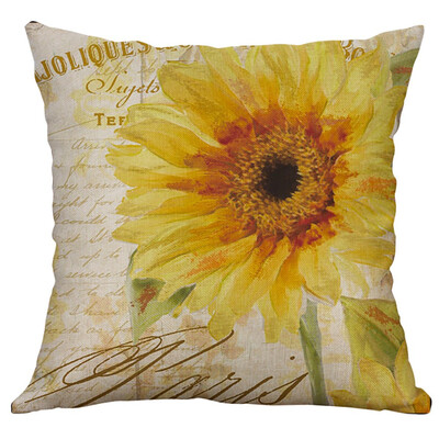

〖Follure〗Home Car Bed Sofa Decorative Letter Pillow Case Cushion Cover