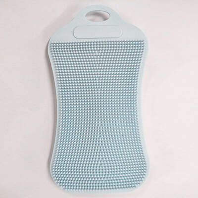 

Gobestart 1Pc Silicone Dish Washing Sponge Scrubber Kitchen Cleaning Antibacterial Tool BU