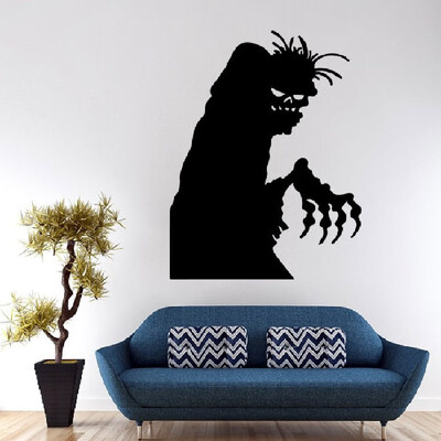

YEDUO Halloween Removable Wall Stickers Creative Ghosts Home Window Decal