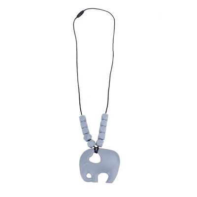 

Fashion Necklace Kids Mom DIY Soft Silicone Gel Jewelry Decor Baby Teether