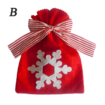 

Gobestart Christmas Snowflake Bow Candy Gift Shop Birthday Party Package
