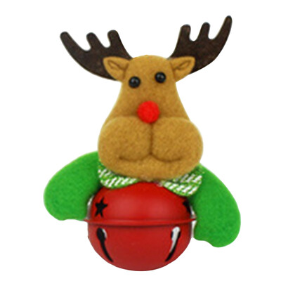 

Lovely Santa Elk Snowman Doll Christmas Bells Christmas Tree Hanging Pendant Xmas Home Party Ornament Christmas Decoration