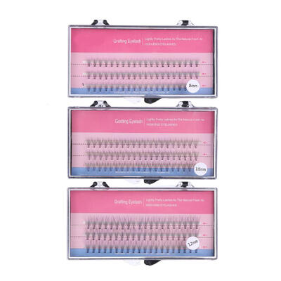 

60pcs Fake Eye Lashes Natural False Eyelash Extension Makeup Beauty Tools